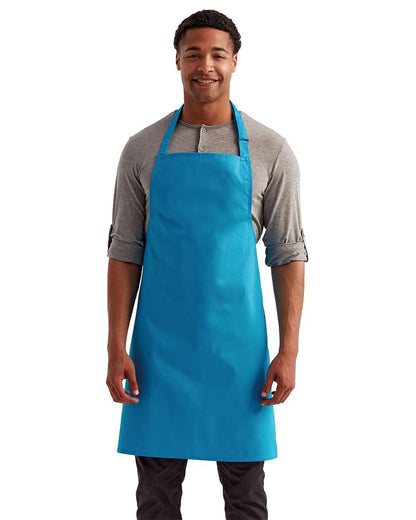 Artisan Collection by Reprime Recycled Bib Apron RP150 #colormdl_Turquoise