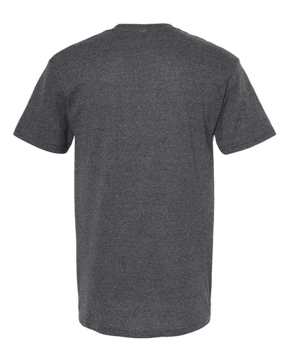 M&O Men's Gold Soft Touch T-Shirt 4800 #color_Dark Heather
