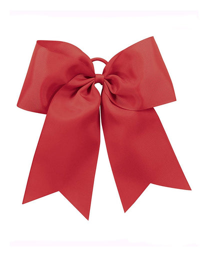 Augusta Sportswear Cheer Hair Bow 6701 #color_Red