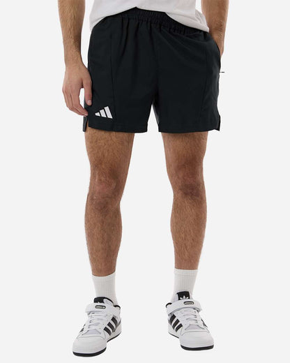 Adidas Men's D4T Woven 7" Shorts AT304 #colormdl_Black/ White