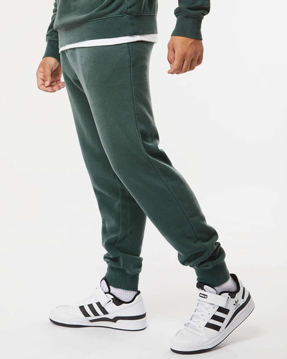 Independent Trading Co. Unisex Pigment-Dyed Fleece Sweatpants PRM50PTPD #colormdl_Pigment Alpine Green