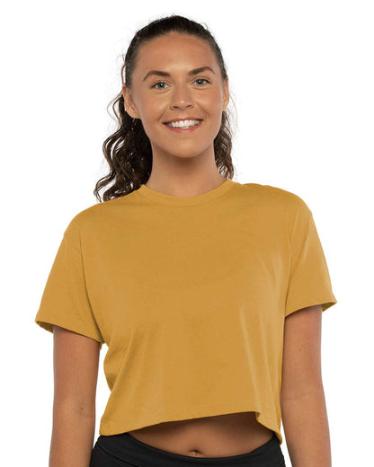 Next Level Women's Ideal Crop Top 1580 #colormdl_Antique Gold