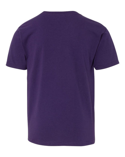 Fruit of the Loom HD Cotton Youth Short Sleeve T-Shirt 3930BR #color_Deep Purple