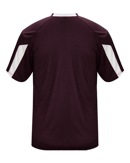 Badger Striker T-Shirt 4176 #color_Maroon/ White