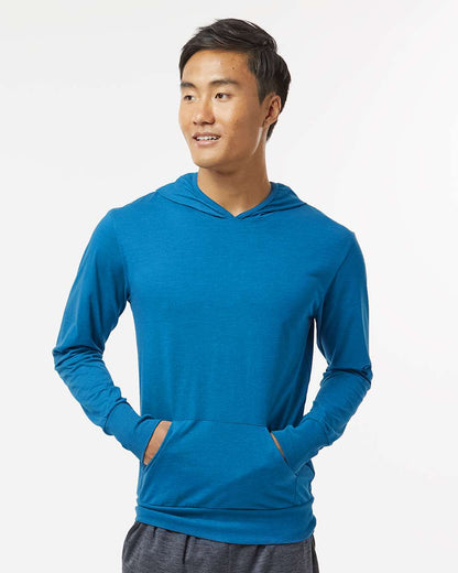 Kastlfel Unisex RecycledSoft™ Hooded Long Sleeve T-Shirt 4022 #colormdl_Breaker Blue