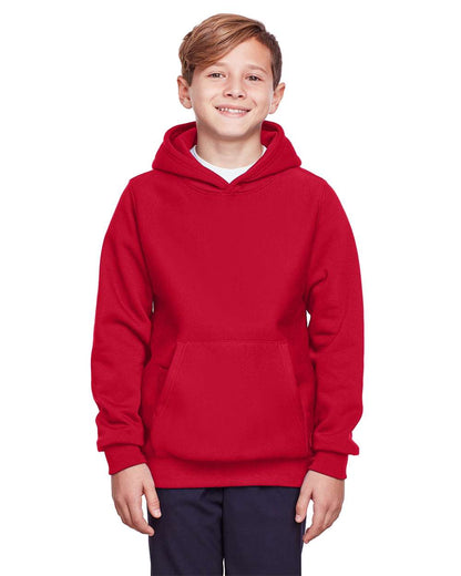 Team 365 Youth Zone HydroSport™ Heavyweight Hooded Sweatshirt TT96Y #colormdl_Sport Red