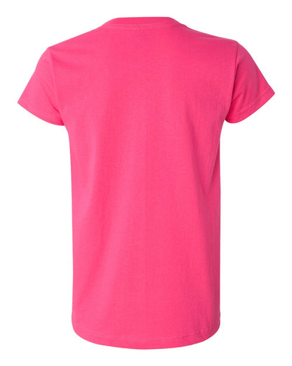 Bayside Women's USA-Made T-Shirt 3325 #color_Bright Pink