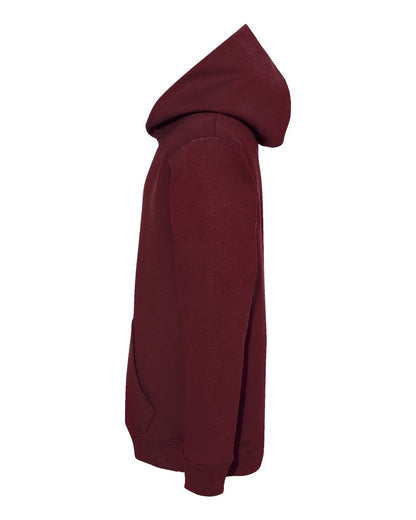 Hanes Youth EcoSmart® Hooded Sweatshirt P473 #color_Maroon