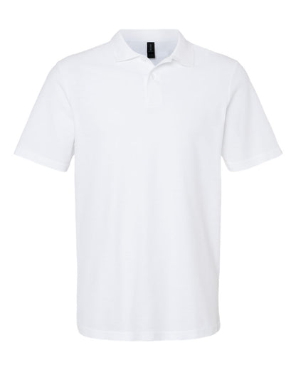 Gildan Softstyle® Adult Pique Polo 64800 #color_White