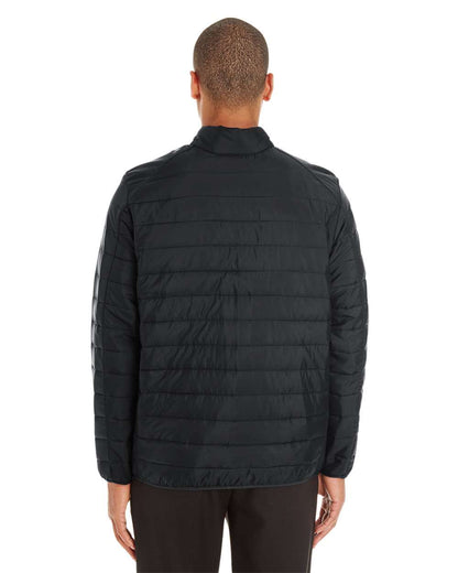 CORE365 Men's Prevail Packable Puffer Jacket CE700 #colormdl_Black