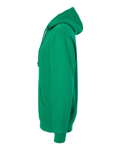 Independent Trading Co. Midweight Hooded Sweatshirt SS4500 #color_Kelly Green