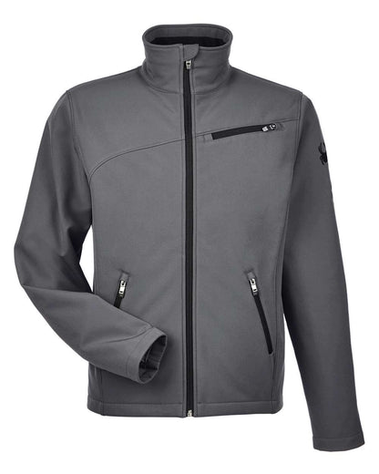 Spyder Men's Transport Soft Shell Jacket 187334 #color_Polar/ Black