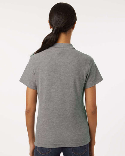 AllPro Women's Pique Polo 62800L #colormdl_Heather Granite