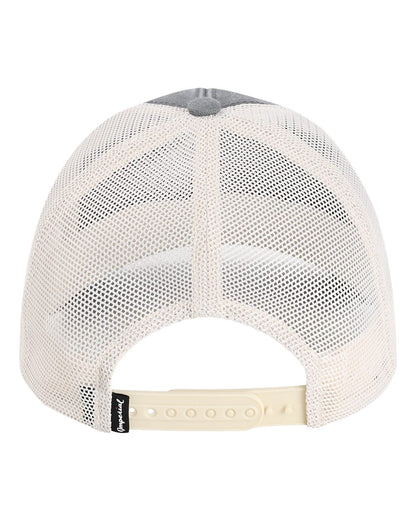 Imperial The Gambit Mesh Back Cap X240M #color_Charcoal/ Stone