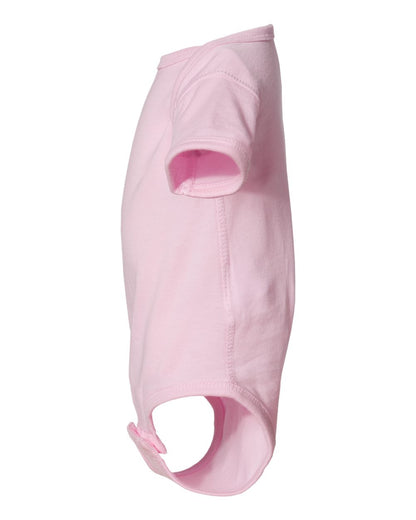 Rabbit Skins Infant Fine Jersey Bodysuit 4424 #color_Pink