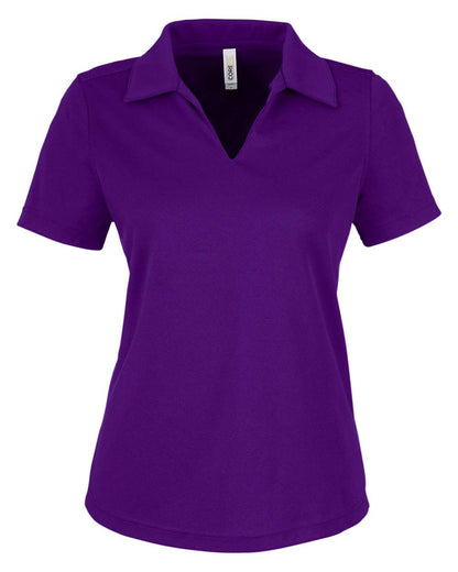 CORE365 Women's Market Snag Protect Mesh Polo CE104W #color_Campus Purple