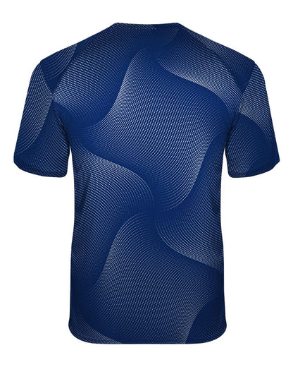 Badger Youth Warp T-Shirt 2213 #color_Royal