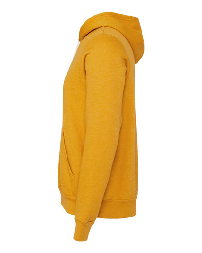 BELLA + CANVAS Unisex Sponge Fleece Hoodie Sweatshirt 3719 #color_Heather Mustard