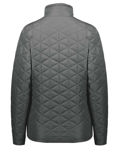 Holloway Women's Repreve® Eco Quilted Jacket 229716 #color_Carbon