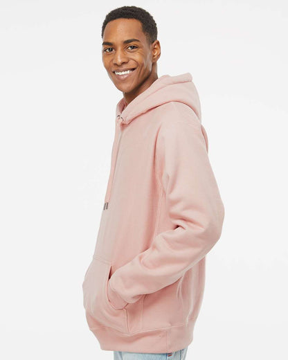 Independent Trading Co. Unisex Legend Premium Heavyweight Cross-Grain Hooded Sweatshirt IND5000P #colormdl_Dusty Pink