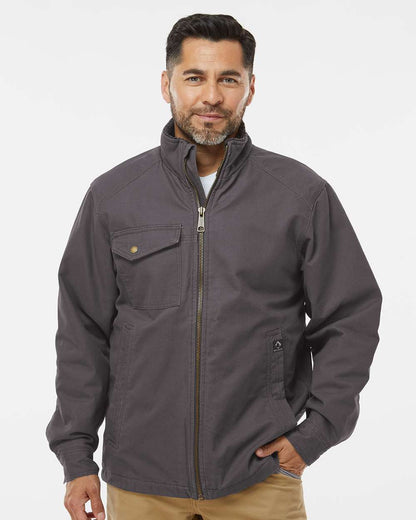 DRI DUCK Endeavor Canyon Cloth™ Canvas Jacket with Sherpa Lining 5037 #colormdl_Charcoal