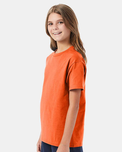 Hanes Authentic Youth T-Shirt 5450 #colormdl_Orange