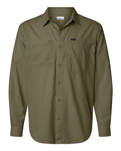 Columbia Men's Silver Ridge™ Utility Lite Pocket Shirt 201293 #color_Stone Green