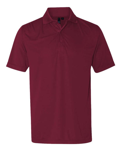 Sierra Pacific Men's Value Polyester Polo 0100 #color_Maroon