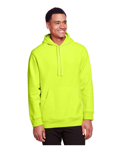 Team 365 Unisex Zone HydroSport™ Heavyweight Hooded Sweatshirt TT96 #colormdl_Safety Yellow