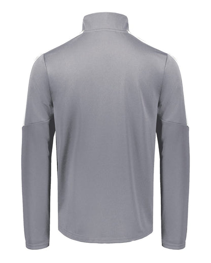 Holloway Youth Crosstown Full-Zip Jacket 223630 #color_Graphite/ White