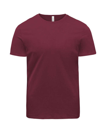 Threadfast Apparel Unisex Ultimate T-Shirt 180A #color_Burgundy