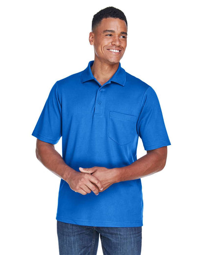 CORE365 Men's Origin Performance Piqué Polo with Pocket 88181P #colormdl_True Royal
