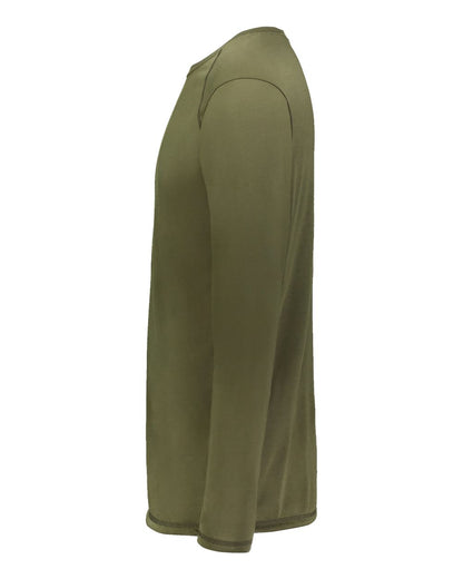 Augusta Sportswear Super Soft-Spun Poly Long Sleeve T-Shirt 6845 #color_Olive