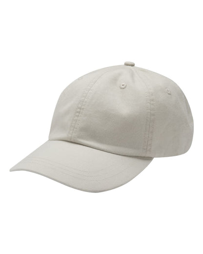 Adams Headwear Optimum Pigment-Dyed Dad Hat LP101 #color_Ivory