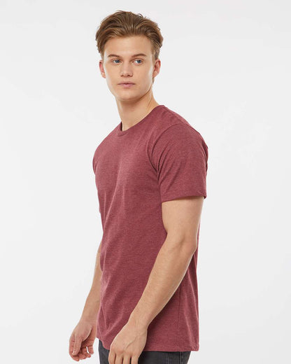 Tultex Premium Cotton Blend T-Shirt 541 #colormdl_Burgundy Heather