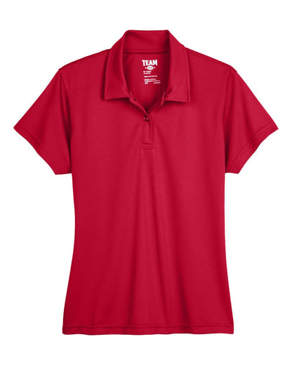Team 365 Women's Command Snag Protection Polo TT21W #color_Sport Scarlet Red