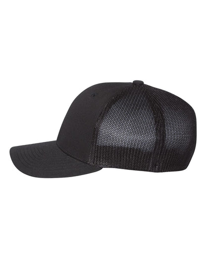 Richardson R-Flex Trucker Cap 110 #color_Black