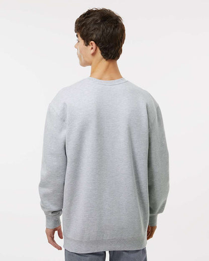 Independent Trading Co. Heavyweight Crewneck Sweatshirt IND3000 #colormdl_Grey Heather