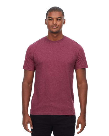 Threadfast Apparel Unisex Epic CVC T-Shirt T1001 #colormdl_Heather Maroon