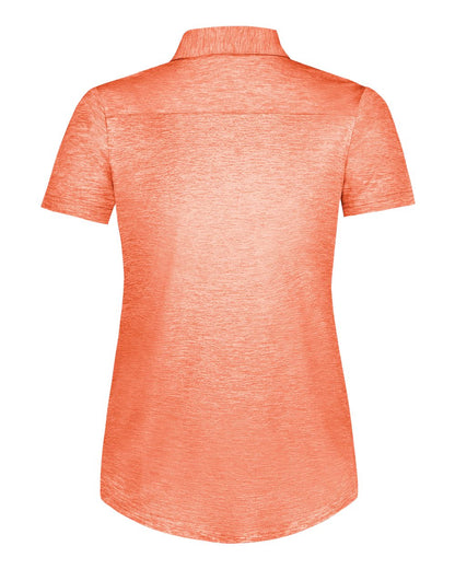 Holloway Women's Electrify CoolCore® Polo 222772 #color_Orange Heather