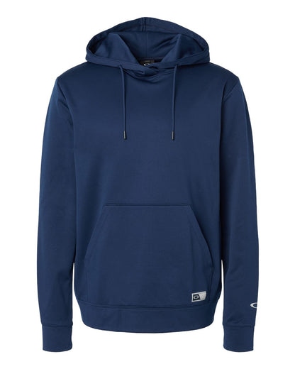 Oakley Men's Team Issue Hydrolix Hooded Sweatshirt FOA402994 #color_Team Navy