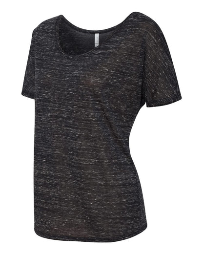 BELLA + CANVAS Women’s Slouchy Tee 8816 #color_Black Marble