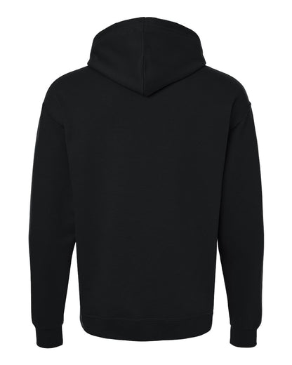 JERZEES Unisex Ultimate CVC Hooded Sweatshirt IC49MR #color_Black Ink