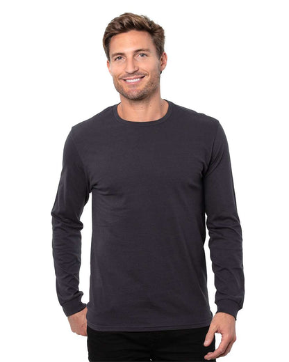 Threadfast Apparel Unisex Epic Long Sleeve T-Shirt T3000 #colormdl_Charcoal