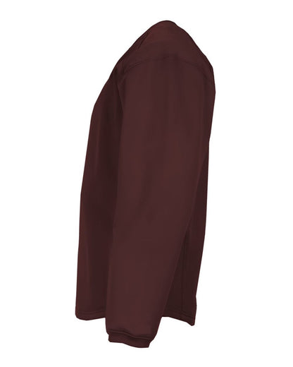 Badger BT5 Performance Fleece Sweatshirt 1453 #color_Maroon