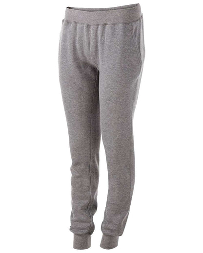 Holloway Women's Fleece Joggers 229748 #color_Charcoal Heather