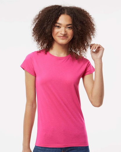 Gildan Women's Softstyle® T-Shirt 64000L #colormdl_Heliconia