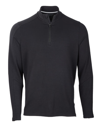 Boxercraft Perfect Quarter-Zip Pullover BM5203 #color_Black