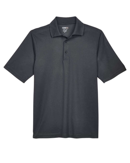 CORE365 Men's Origin Performance Piqué Polo 88181 #color_Carbon