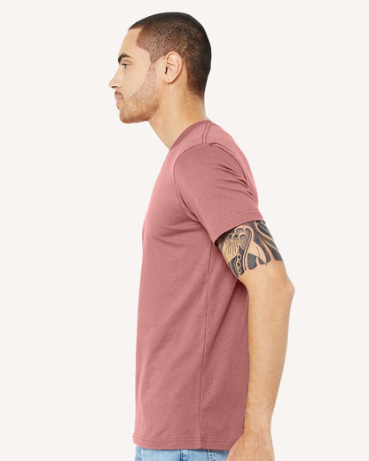 BELLA + CANVAS USA-Made Jersey Tee 3001U #colormdl_Mauve